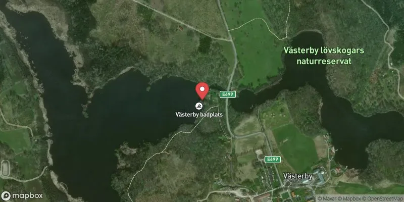 Satellitbild över Lilla Rängen, Västerby i Linköping