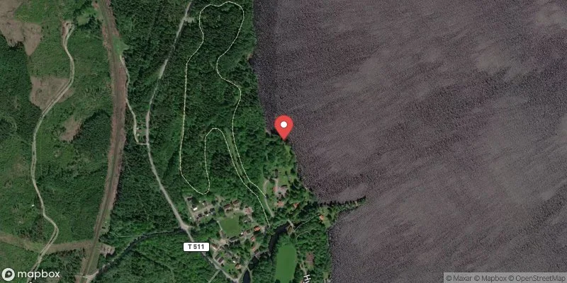 Satellitbild över Lillängen i Laxå