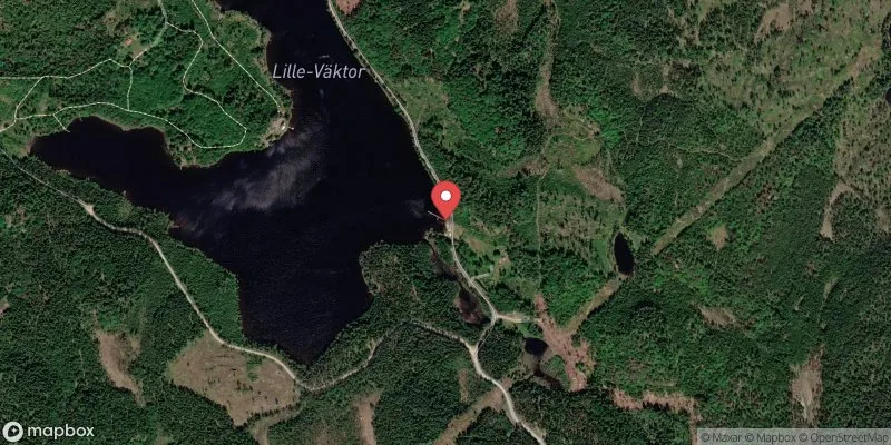 Satellitbild över Lille Väktor i Lilla Edet