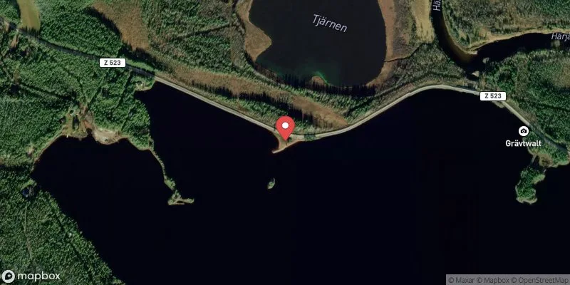 Satellitbild över Lillhärdal, Orrmosjön i Härjedalen