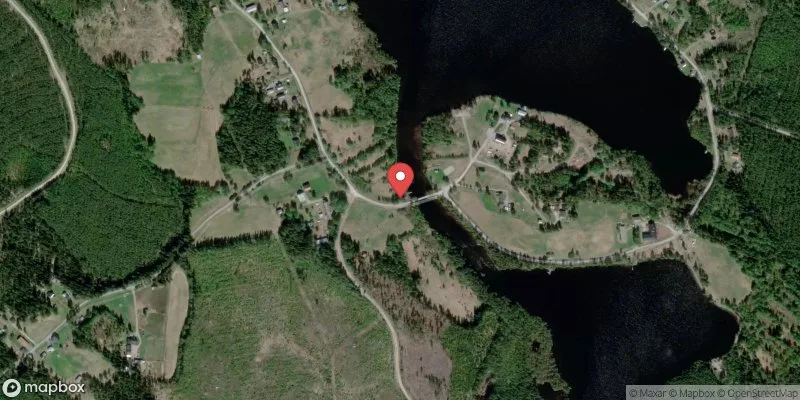 Satellitbild över Lillsjöhögen i Östersund