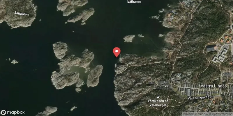 Satellitbild över Lindås i Göteborg