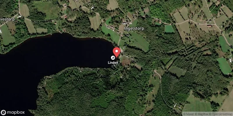 Satellitbild över Linden, Lönneberga i Hultsfred