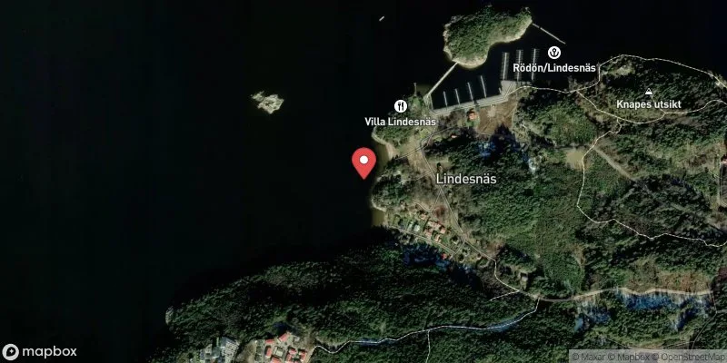 Satellitbild över Lindesnäs i Uddevalla