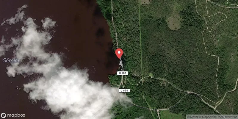 Satellitbild över Lisjöbadet, Sörsjön i Surahammar