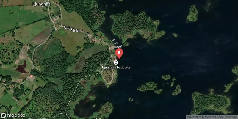 Satellitbild över Ljungnäs i Kalmar