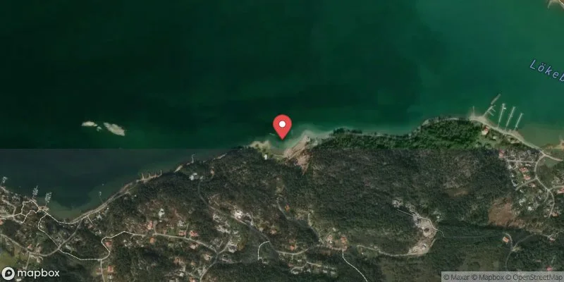 Satellitbild över Lökeberg i Kungälv