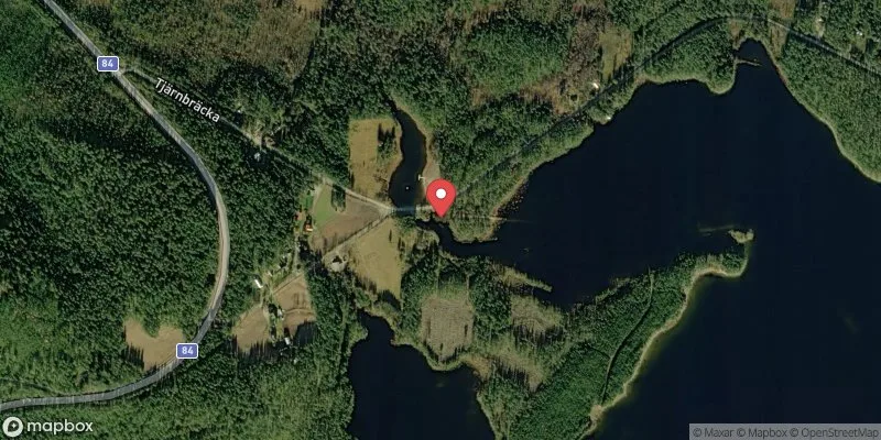 Satellitbild över Lossen, Tjärnbräcka i Härjedalen