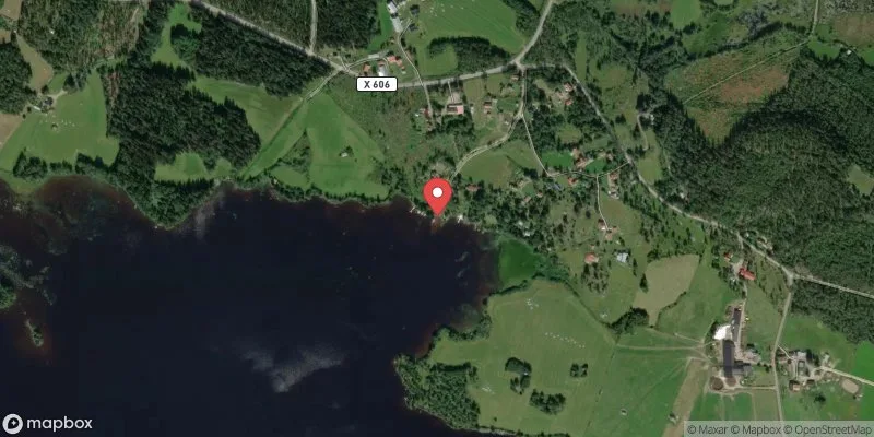 Satellitbild över Lössnan, Grängsbo bygdegård i Ovanåker