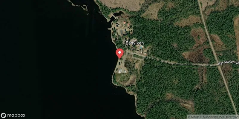 Satellitbild över Lövåsen i Vilhelmina
