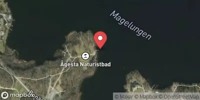Magelungen, Ågesta Naturistbad