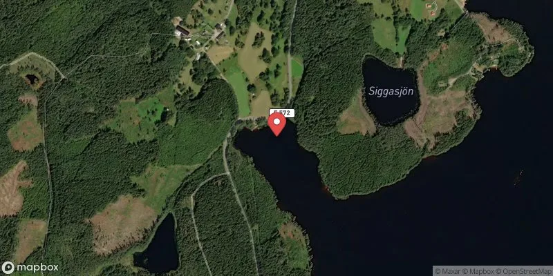 Satellitbild över Majsjön i Gislaved