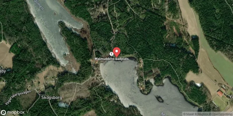 Satellitbild över Malmen i Katrineholm
