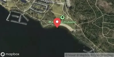 Maltesholmsbadet, Brygga