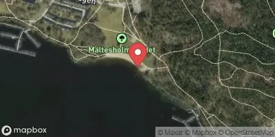 Maltesholmsbadet, Strand