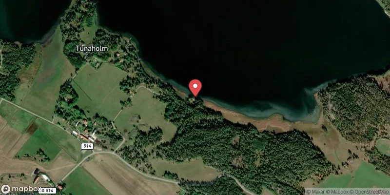 Satellitbild över Marsviken, Krognäsbadet i Nyköping