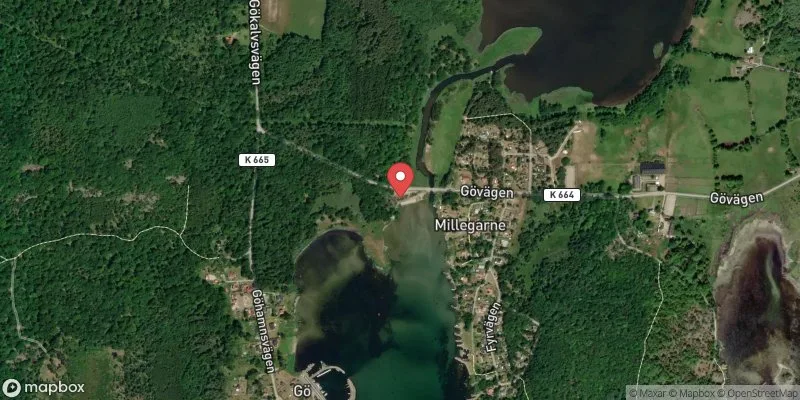 Satellitbild över Millegarne i Ronneby