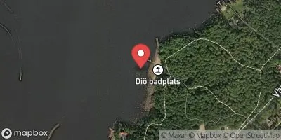 Möckeln, Diö badplats
