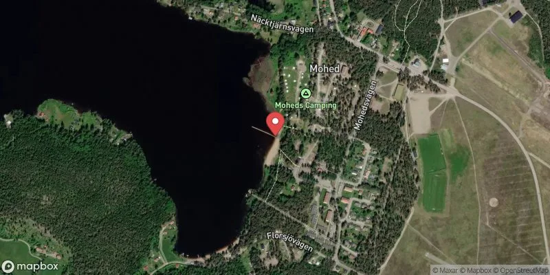 Satellitbild över Mohed, Florsjön i Söderhamn