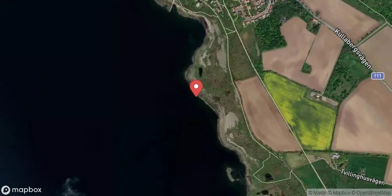 Satellitbild över Mölle, Fågelviken i Höganäs