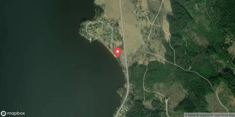 Satellitbild över Möllebadet i Degerfors