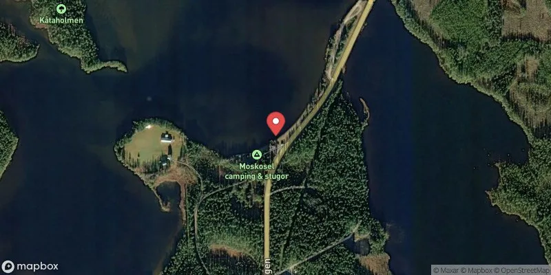 Satellitbild över Moskosels Camping (Lullejaur) i Arvidsjaur