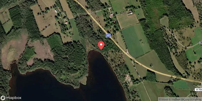 Satellitbild över Mossjön i Vimmerby