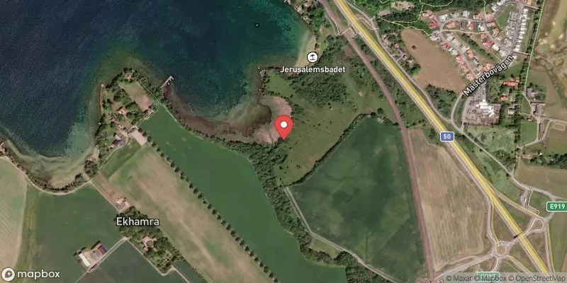 Satellitbild över Motala, Jerusalemsbadet i Motala