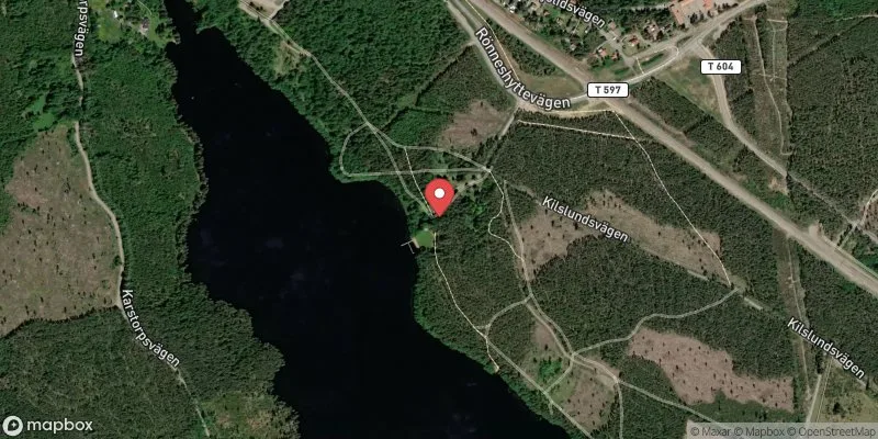 Satellitbild över Multen i Askersund