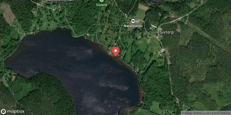 Satellitbild över Multen  Sixtorp i Lekeberg