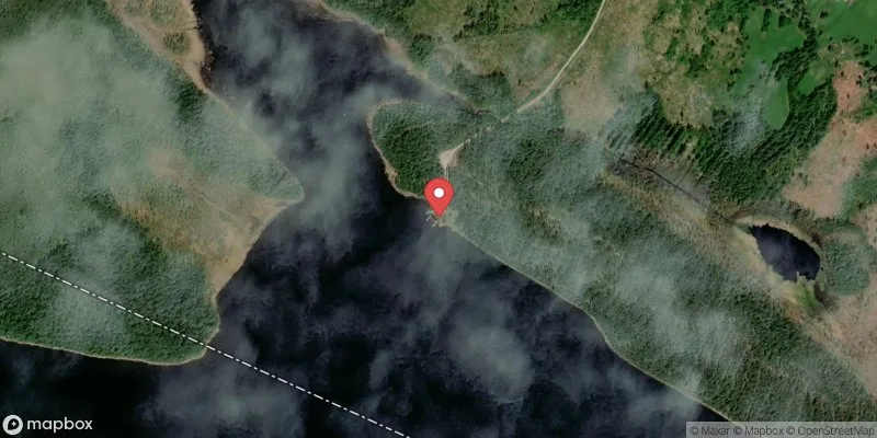 Satellitbild över Naggen i Ånge