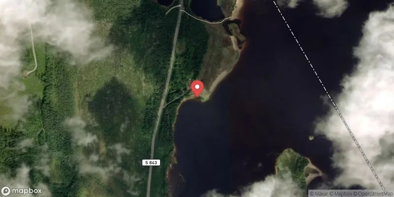 Satellitbild över Naren, Uvanå i Hagfors