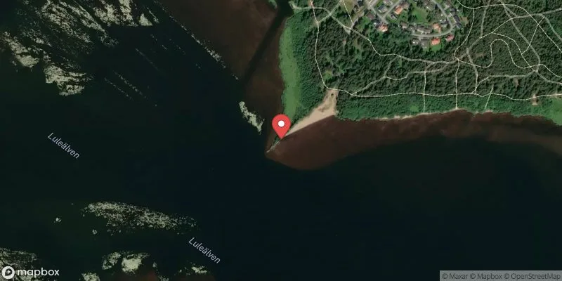 Satellitbild över Näset, Sunderbyn i Luleå