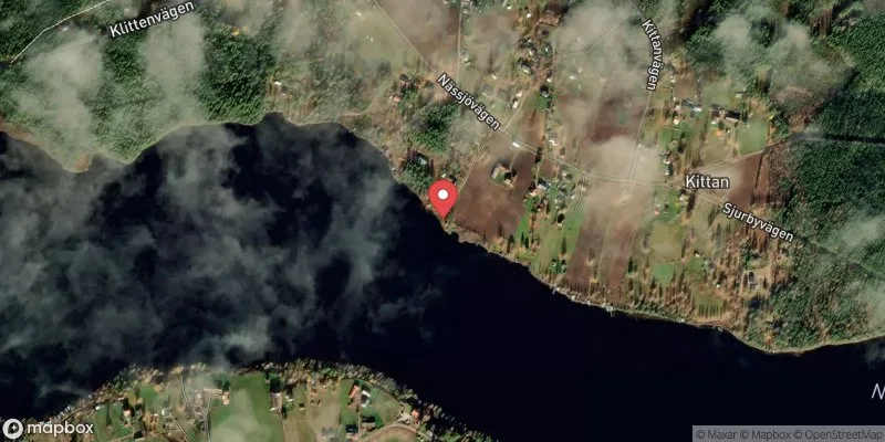 Satellitbild över Nässjön Liden i Älvdalen