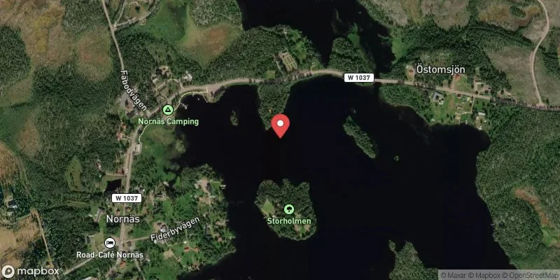 Satellitbild över Noren, Nornäs i Älvdalen