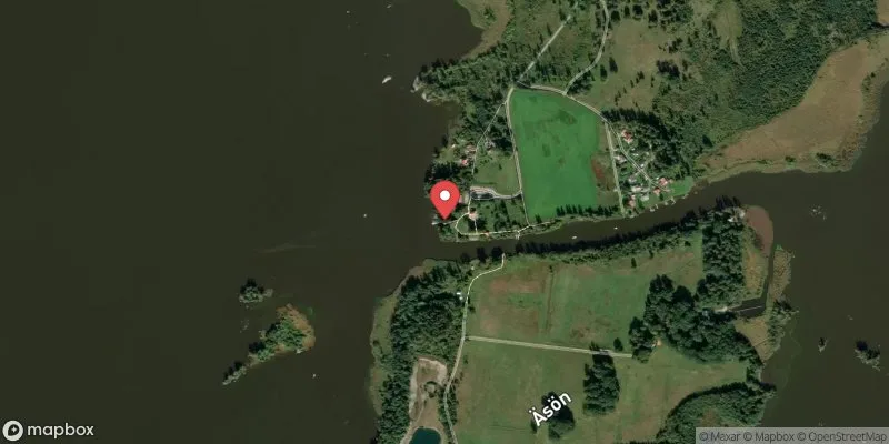 Satellitbild över Norra Ässundet i Örebro