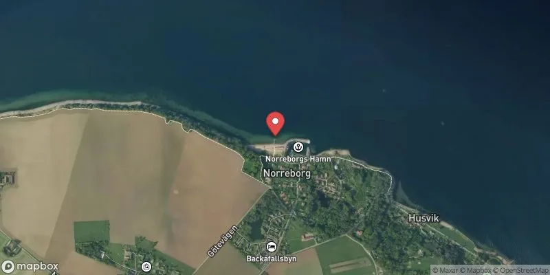 Satellitbild över Norreborg i Landskrona