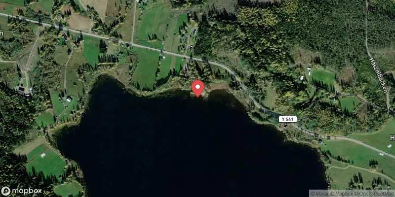 Satellitbild över Norrhassel Matfors i Sundsvall