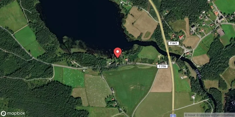 Satellitbild över Norrsjön i Lindesberg