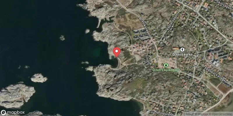 Satellitbild över Öckerö, Saltasviken i Öckerö
