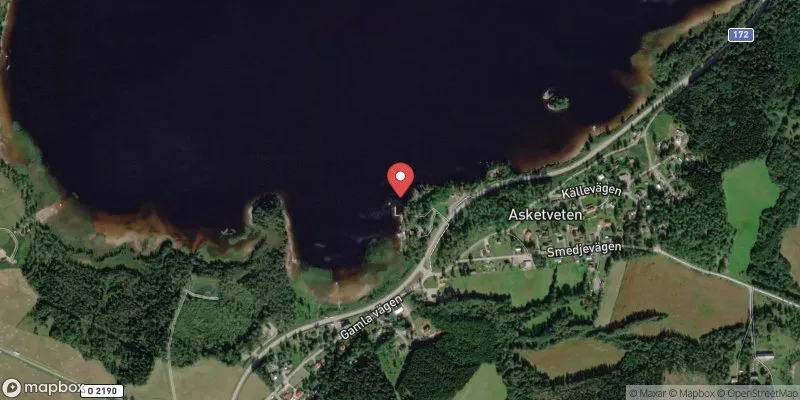 Satellitbild över Ödskölt Iväg i Bengtsfors