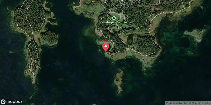 Satellitbild över Oknö, Torpet i Mönsterås