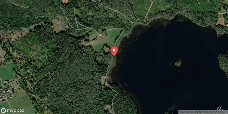 Satellitbild över Ören, Bosand i Vimmerby