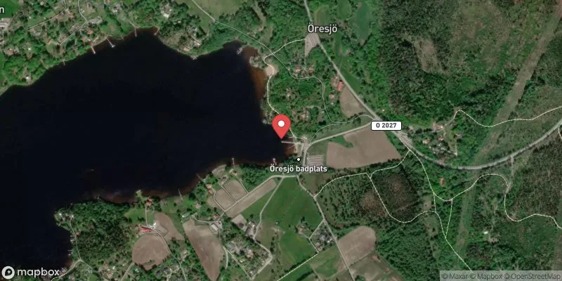 Satellitbild över Öresjö, Munkeboviken i Trollhättan