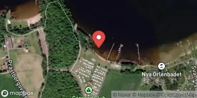 Örlen, Campingplatsen