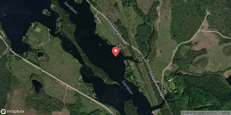 Satellitbild över Örlingen, Silvergruvans badpla i Hällefors