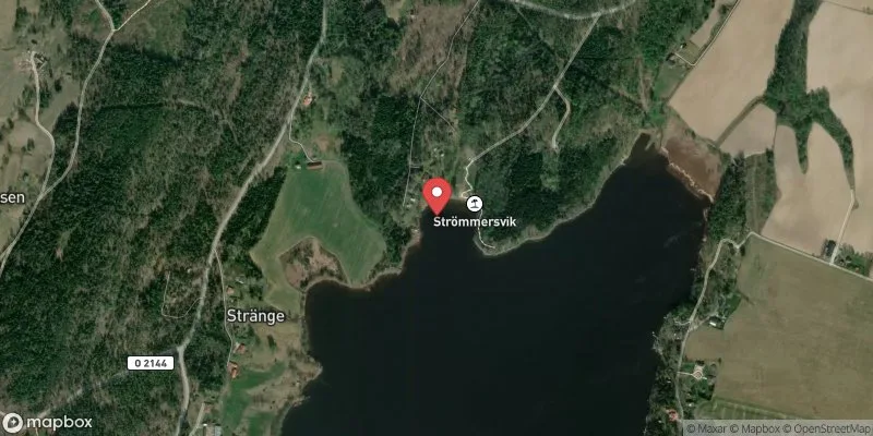 Satellitbild över Örsjön, Strömmersvik i Mellerud