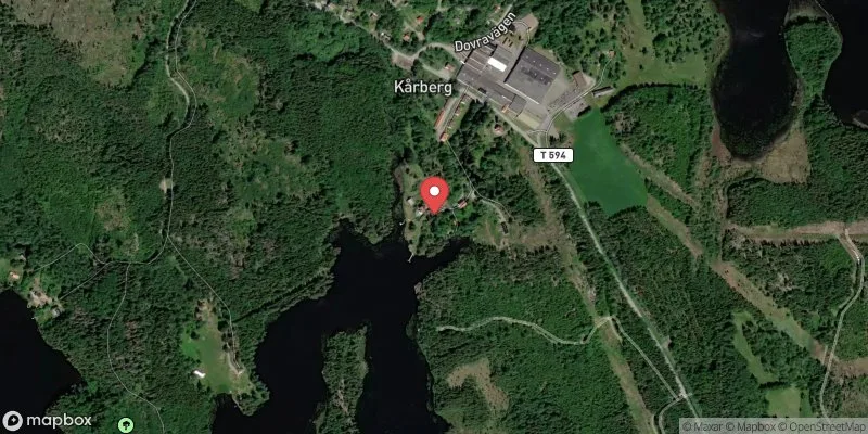 Satellitbild över Östersjön i Askersund