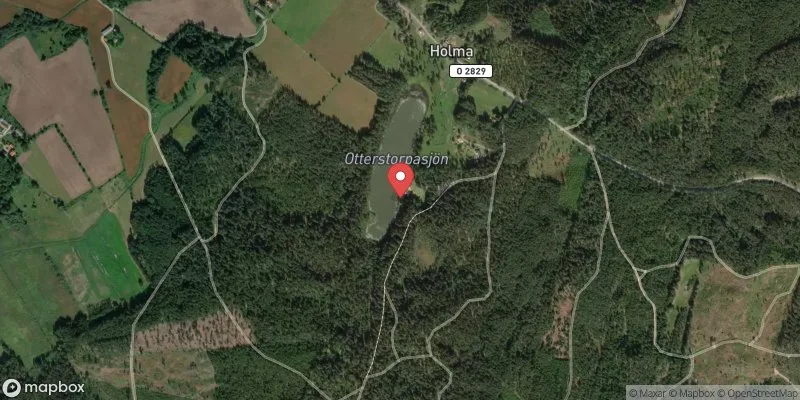 Satellitbild över Otterstorpasjön, Valstad i Tidaholm