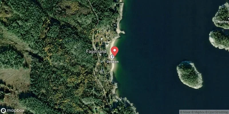 Satellitbild över Oxviken i Timrå